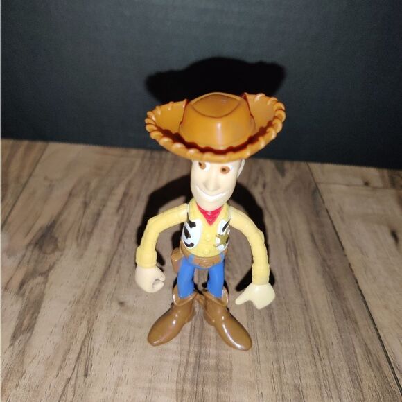 McDonalds Toy Story Woody Happy Meal Toy With Removable Hat Disney Pixar - Picture 1 of 6